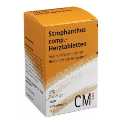 STROPHANTHUS COMP.Širdies tabletės, 250 vnt