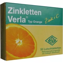 ZINKLETTEN Verla Orange Lozenges, 50 kapsulių