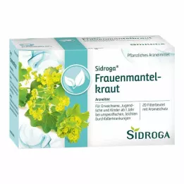 SIDROGA Damos mantijos arbatos filtravimo maišelis, 20X1,0 g