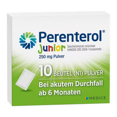 PERENTEROL Junior 250 mg miltelių paketėlis, 10 vnt PERENTEROL Junior 250 mg miltelių paketėlis, 10 vnt