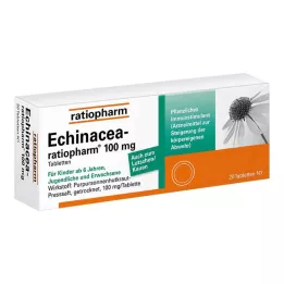 ECHINACEA-RATIOPHARM 100 mg tabletės, 20 vnt