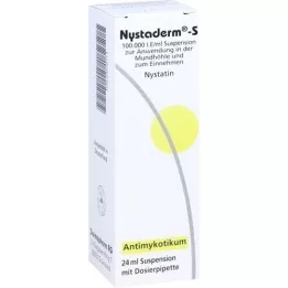 NYSTADERM S suspensija, 24 ml