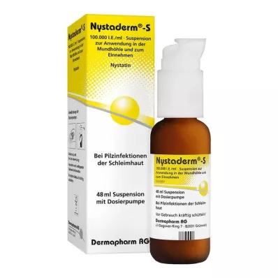 NYSTADERM S Suspensijos dozavimo siurblys, 48 ml