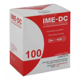 IME-DC Lancetės / adatos lansavimo prietaisui, 100 vnt