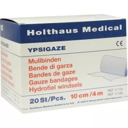 YPSIGAZE Marlės tvarstis 10 cmx4 m, 20 vnt