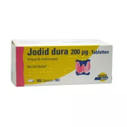 JODID dura 200 µg tabletės, 100 vnt