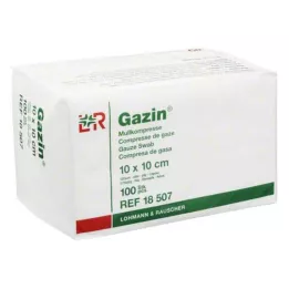 GAZIN Kompaktinė marlė 10x10 cm nesterili 12x op, 100 vnt