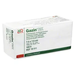 GAZIN Marlės komp. 7,5x7,5 cm nesterilios 12x RK, 100 vnt