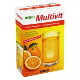 HERMES Multivit šnypščiančios tabletės, 60 kapsulių