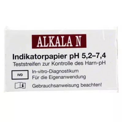 ALKALA N pH indikatorinis popierius, 1 vnt