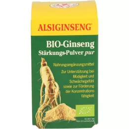 ALSIGINSENG Stiprinamieji milteliai gryni, 30 g