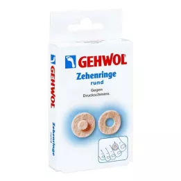 GEHWOL Apvalūs pirštų žiedai, 9 vnt