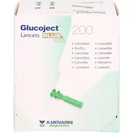 GLUCOJECT Lancetai PLUS 33 G, 200 vnt