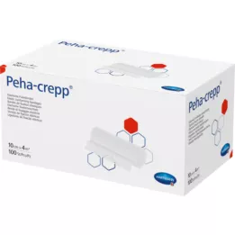 PEHA CREPP Fiksuojamasis tvarstis 10 cmx4 m comp.verp., 100 vnt