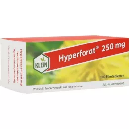 HYPERFORAT 250 mg plėvele dengtos tabletės, 100 vnt