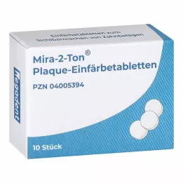 MIRA 2 molio apnašų spalvinimo tabletės, 10 vnt