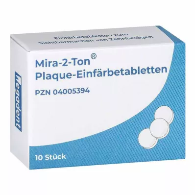 MIRA 2 molio apnašų spalvinimo tabletės, 10 vnt