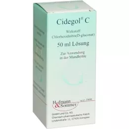 CIDEGOL C tirpalas, 50 ml