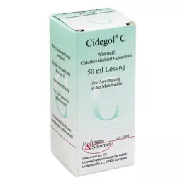 CIDEGOL C tirpalas, 50 ml