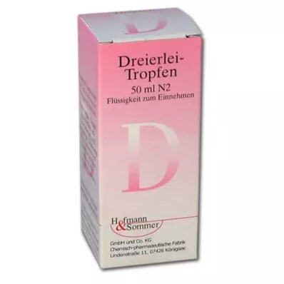 DREIERLEI Lašai, 50 ml