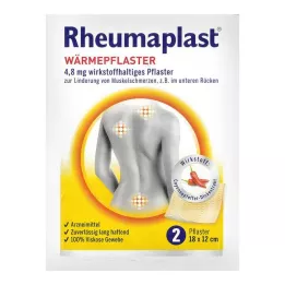 RHEUMAPLAST 4,8 mg pleistras su veikliąja medžiaga, 2 vnt