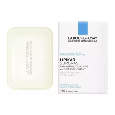 ROCHE-POSAY Lipikar muilo gabalėlis, 150 g ROCHE-POSAY Lipikar muilo gabalėlis, 150 g