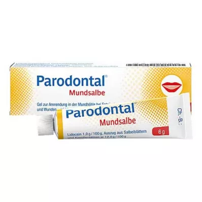 Periodontinis burnos tepalas, 6 g Periodontinis burnos tepalas, 6 g