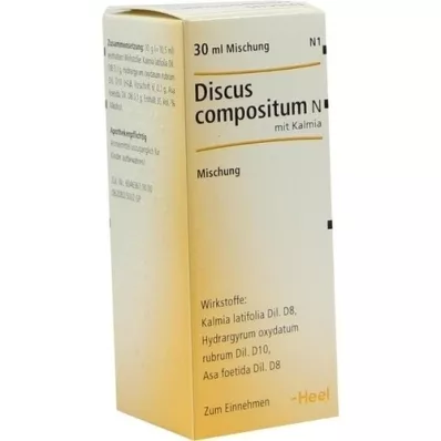 DISCUS compositum N su kalmijos lašais, 30 ml