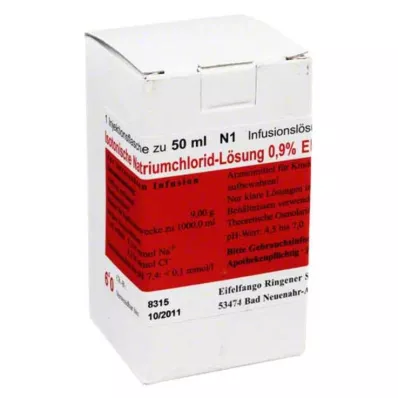 Izotoninis Nacl tirpalas 0,9% Eifel fango, 50 ml Izotoninis Nacl tirpalas 0,9% Eifel fango, 50 ml