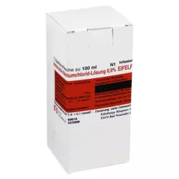 ISOTONISCHE 0,9 % NaCl tirpalas Eifelfango, 100 ml
