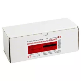 ISOTONISCHE 0,9 % NaCl tirpalas Eifelfango, 10X100 ml