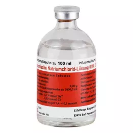 ISOTONISCHE 0,9 % NaCl tirpalas Eifelfango, 20X100 ml