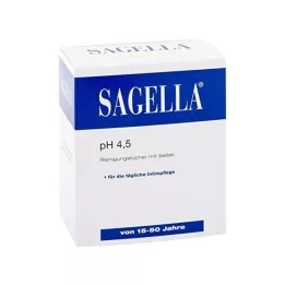SAGELLA Valymo servetėlės, 10 vnt