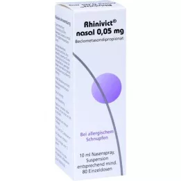 RHINIVICT nosies 0,05 mg nosies dozavimo purškalas, 10 ml