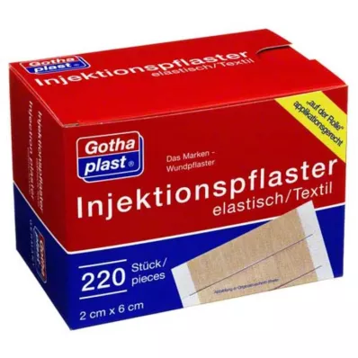 GOTHAPLAST Injekciniai kištukai 2x6 cm, 220 vnt