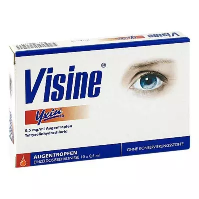 VISINE Yxin ED Vienkartinės pipetės, 10X0,5 ml