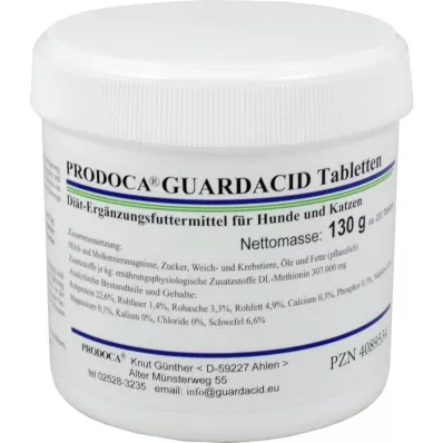 GUARDACID Vet. tabletės, 200 vnt