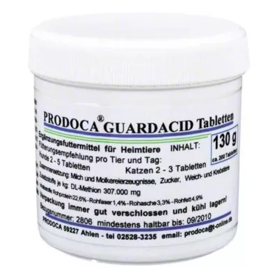 GUARDACID Vet. tabletės, 200 vnt