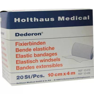 DEDERON Fiksaciniai tvarsčiai 10 cmx4 m, 20 vnt