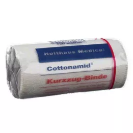 COTTONAMID Trumpas elastinis tvarstis 10 cmx5 m, 1 vnt