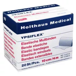 MULLBINDEN 10 cmx4 m guma, 20 vnt