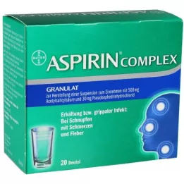 ASPIRIN COMPLEX Btl.w.Gran.z.Herst.e.Susp.z.Einn., 20 vnt
