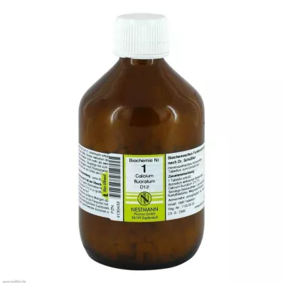 BIOCHEMIE 1 Calcium fluoratum D 12 tablečių, 1000 vnt