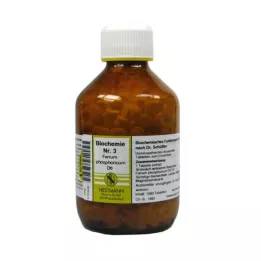 BIOCHEMIE 3 Ferrum phosphoricum D 6 tabletės, 1000 kapsulių
