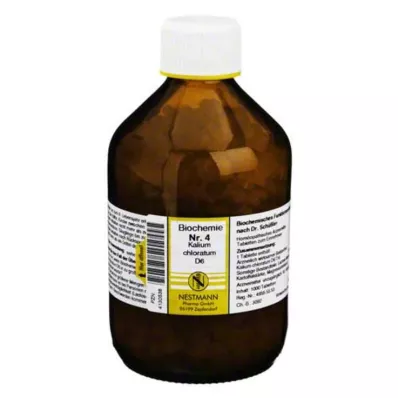 BIOCHEMIE 4 Potassium chloratum D 6 tabletės, 1000 vnt