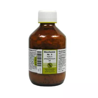 BIOCHEMIE 5 Potassium phosphoricum D 6 tabletės, 1000 kapsulių