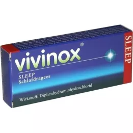 VIVINOX Miego dengtos tabletės, 20 vnt