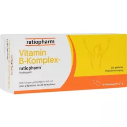 VITAMIN B-KOMPLEX-ratiopharm kapsulės, 60 vnt