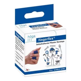 FINGERFLEX 2,5 cmx4,5 m, mėlyna, be latekso, 1 vnt