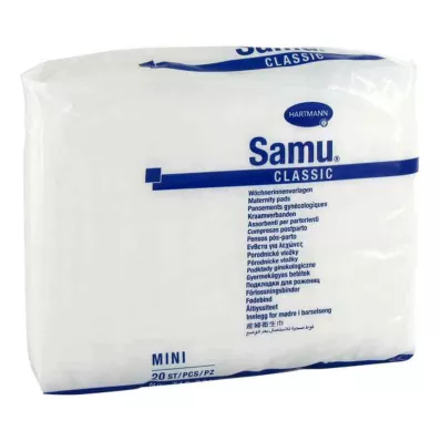 SAMU Motinystės įklotai Classic mini 6,5x22 cm, 20 vnt
